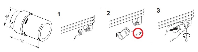 DANFOSS RA 2991 термоголовка